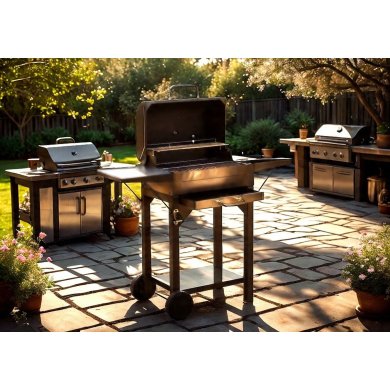 Угольный гриль Garden Line BBQ6049 Черный BBQ6049 фото - 9