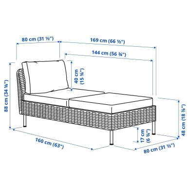 IKEA VITTSKAR (ИКЕА ВИТТСКАР) 49591256 фото - 3