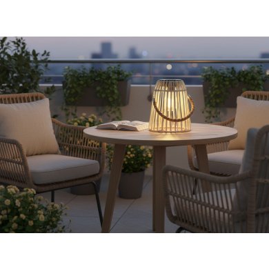 Декоративний світильник на сонячній батареї Garden Line LAP6013 Білий LAP6020 фото - 4