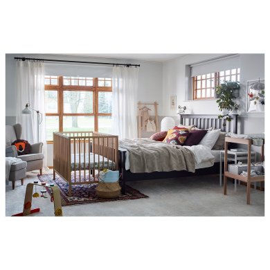 IKEA Ліжечко дитяче SNIGLAR (ИКЕА СНИГЛАР) 30248537 фото - 3