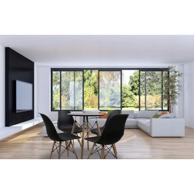 УЦІНКА Обідній стіл Kontrast MIA Чорний brak/6.06.26055 фото - 24