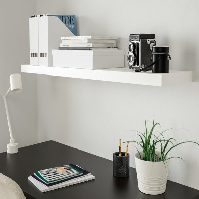 IKEA Полка LACK (ИКЕА НЕДОСТАТОК) 90282180 фото - 4