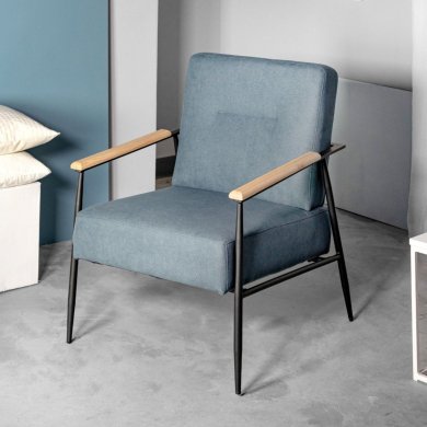 Кресло мягкое Homla VELUDO Синий 213194 фото - 5