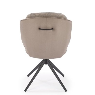 Обідній стілець поворотний Halmar K554 Попелястий V-CH-K/554-KR-POPIELATY фото - 6