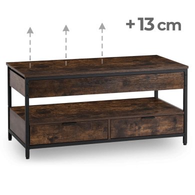 Стол-трансформер Mebel Elit LUCA Дуб рустик ME.LUCA/DRU/CZ/L фото - 2