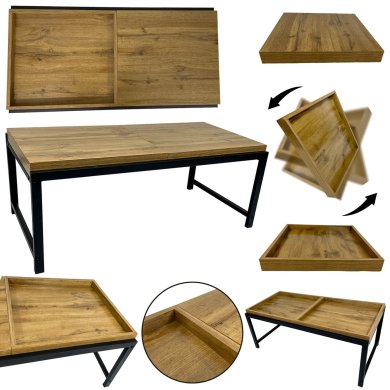 Журнальний стіл Kontrast SK120D Дерево - 4 Журнальний стіл Kontrast SK120D Дерево 6.06.15215 фото - 4