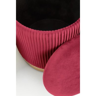 Комплект пуфов Halmar Monty 2 шт Бордовый - 6 Комплект пуфов Halmar Monty 2 шт Бордовый V-CH-MONTY-PUFA-BORDOWY фото - 6