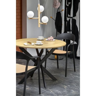 Садовый стул Halmar K530 Черный - 14 Садовый стул Halmar K530 Черный V-CH-K/530-KR-CZARNY фото - 14