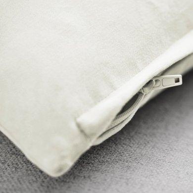 IKEA Декоративная наволочка SANELA 50х50 см Кремовый (ИКЕА САНЕЛА) 10591120 фото - 2