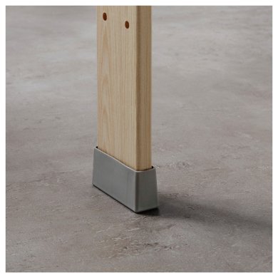 Захисні насадки HEJNE 2 шт Сірий - 2 IKEA Захисні насадки HEJNE 2 шт Сірий (ИКЕА ХЕЙНЕ) 90286673 фото - 2