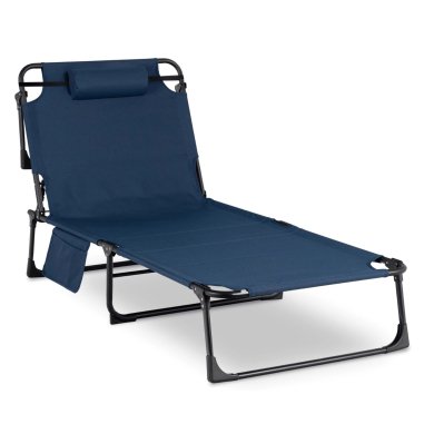 Складной шезлонг Mebel Elit VENUS Синий ME.VENUS/GR/T/LOZ фото - 2