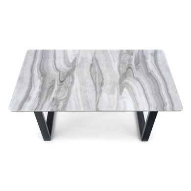 Розкладний обідній стіл Halmar MARLEY Marmur Попелястий V-CH-MARLEY-ST фото - 5