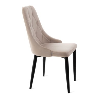 Обідній стілець Homla LOUIS QUILTER Welur Бежевий 213960 фото - 2