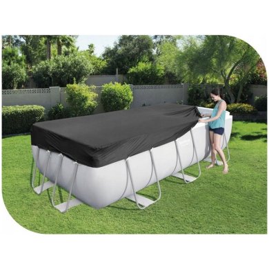 Тент для бассейна Bestway 58232 412х201 см Черный BES58232 фото - 3