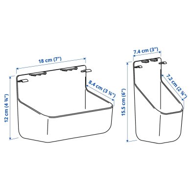 IKEA VISSLAAN (ИКЕА ВИССЛААН) 80614547 фото - 2