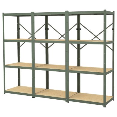 IKEA Стелаж BROR Зелений (ИКЕА БРОР) 19516145