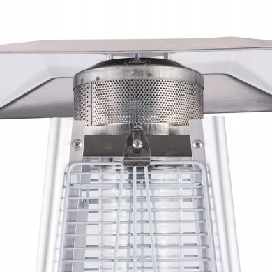 Вуличний газовий обігрівач Garden Line 227 см 5000-13000 Вт Чорний GAZ6417 фото - 3