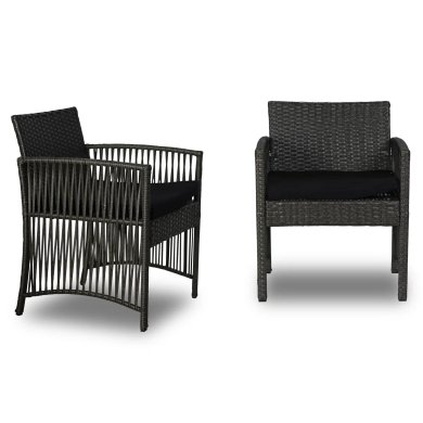 Комплект садових меблів Corciano KAMA Сірий 5901157679703 фото - 3