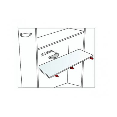 Подсветка Cama 2 LED | Голубой 501031 фото - 3