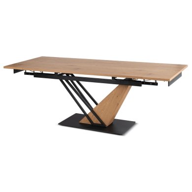 Раскладной обеденный стол Mebel Elit REX MDF Дуб ME.REX/D/D/S160-220 фото - 3