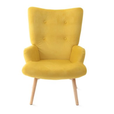 Кресло мягкое Homla MOSS Welur Желтый - 2 Кресло мягкое Homla MOSS Welur Желтый 157217 фото - 2