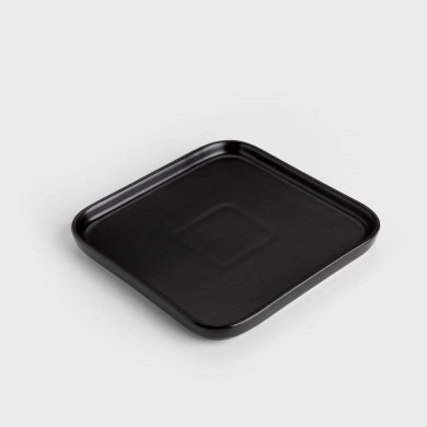 Десертна тарілка Homla TOSAL 19 см Чорний - 2 Десертна тарілка Homla TOSAL 19 см Чорний 232431 фото - 2