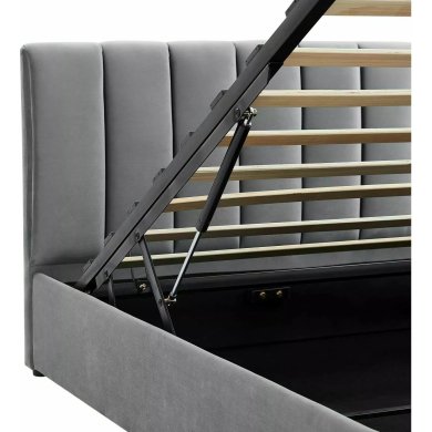 Кровать Signal MONTREAL Welur 120х200 см Серый MONTREALV120SZ фото - 4