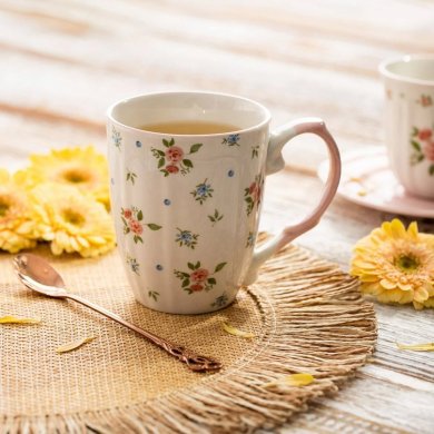 Кружка Homla GRETA 400 мл Розовый - 4 Кружка Homla GRETA 400 мл Розовый 234842 фото - 4