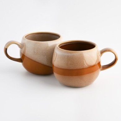 Чашка Duka Jorden 350 мл | Бежево-коричневый - 4 Чашка Duka Jorden 350 мл | Бежево-коричневый 1219625 фото - 4