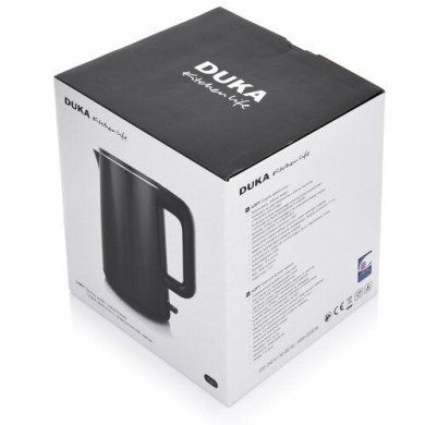 Чайник электрический Duka Loft 1,5 л | Черный - 5 Чайник электрический Duka Loft 1,5 л | Черный 2220316 фото - 5