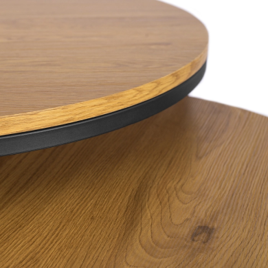 Комплект журнальних столів Mebel Elit DELIA MAX 2 шт Дуб - 7 Комплект журнальних столів Mebel Elit DELIA MAX 2 шт Дуб ME.MAXDELIA/DZ/CZ/L фото - 7