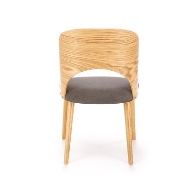 Обеденный стул Halmar CADIZ Пепельный - 6 Обеденный стул Halmar CADIZ Пепельный V-PL-CADIZ-NATURALNY/POPIEL фото - 6