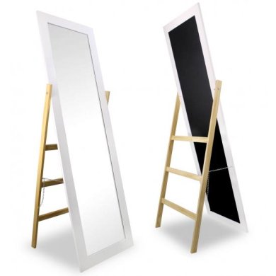 Зеркало Chomik 54x41x157 см | Белый / Дерево PHO9757 фото - 2