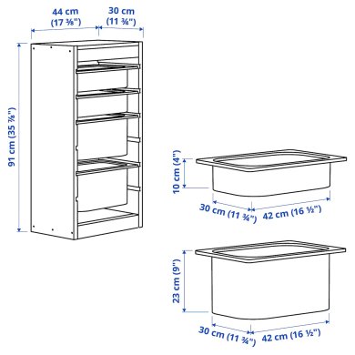 IKEA TROFAST (ИКЕА ТРОФАСТ) 79575212 фото - 4