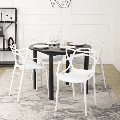 Обеденный стул Mebel Elit CELTIC Белый ME.CELTICII/B/PL/K фото - 5