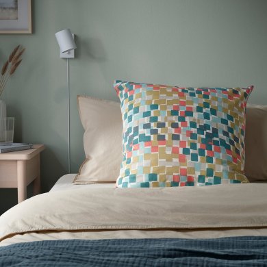 IKEA Декоративная наволочка GAFFELBRAKEN 65х65 см Разноцветный (ИКЕА ГАФФЕЛЬБРЕЙКЕН) 90592644 фото - 5