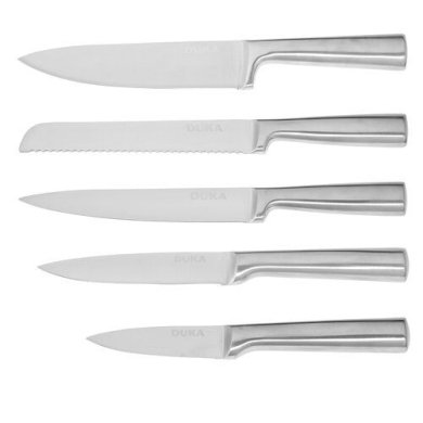 Набор ножей Duka Silver 6 шт. | Серебристый - 3 Набор ножей Duka Silver 6 шт. | Серебристый 2220379 фото - 3