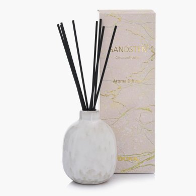 Ароматический диффузор Duka Sandsten Citrus and Juniper | Кремовый 2220887