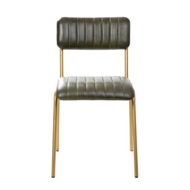 Обеденный стул Homla LUMBAR 2 Зеленый 226950 фото - 2