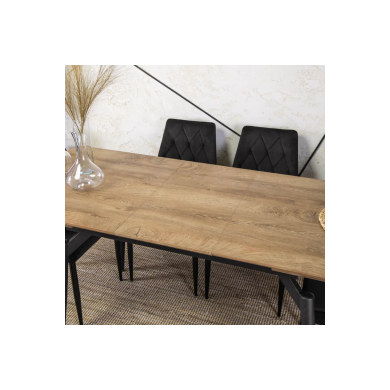 Обідній стілець Mebel Elit CORK Welur Чорний ME.CORK/CZ/V/K фото - 7