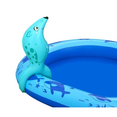 Надувной детский бассейн Bestway 53156 POLAR PALS 134х131х73 см Принт BES53156 фото - 6