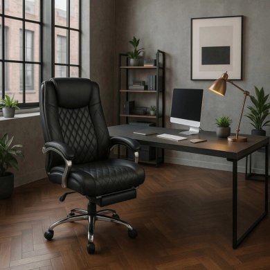 Масажне офісне крісло Mebel Elit GIORGIO Чорний ME.GIORGIO/CZ/E/FO фото - 11