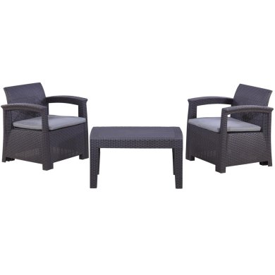 Комплект садовой мебели Garden Line BERNY Черный ZUM0852 фото - 4