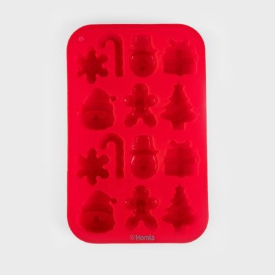 Форма для шоколада Homla ARDE 20,5x13 см Красный 233708