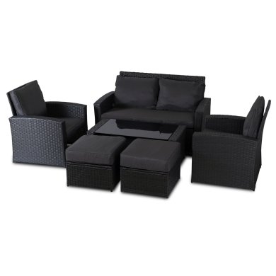 Комплект садовой мебели Mebel Elit FLORYDA Темно-серый ME.FLORYDA/CP/RT/OGR/ZES