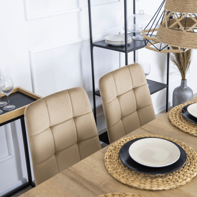 Розкладний обідній стіл Mebel Elit SKUBI Дуб рив'єра - 7 Розкладний обідній стіл Mebel Elit SKUBI Дуб рив'єра B.SKUBI/DR/S фото - 7