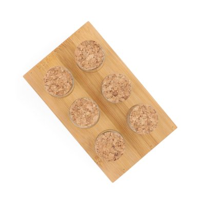 Набір для спецій Homla TORANO | Прозорий / Дерево - 2 Набір для спецій Homla TORANO | Прозорий / Дерево 200833 фото - 2