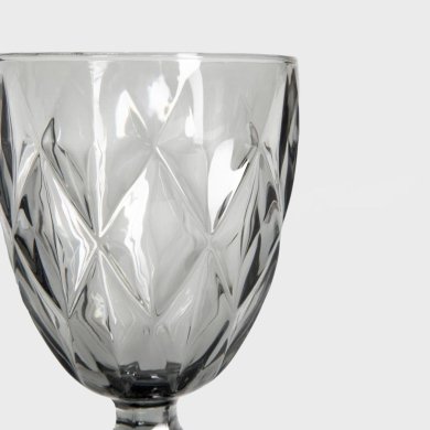 Набор бокалов для вина Homla LUNO 340 мл 4 шт Графит 239820 фото - 3