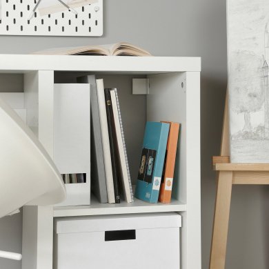 IKEA Письменный стол KALLAX Белый (ИКЕА КАЛЛАКС) 30582445 фото - 2