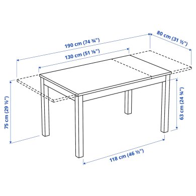 IKEA LANEBERG / EKEDALEN (ИКЕА ЛАНЕБЕРГ/ЭКЕДАЛЕН) 09482706 фото - 6